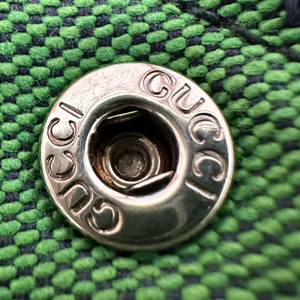 GUCCI GG super mini marmont multicolor canvas shoulder bag - Picture 4 of 8